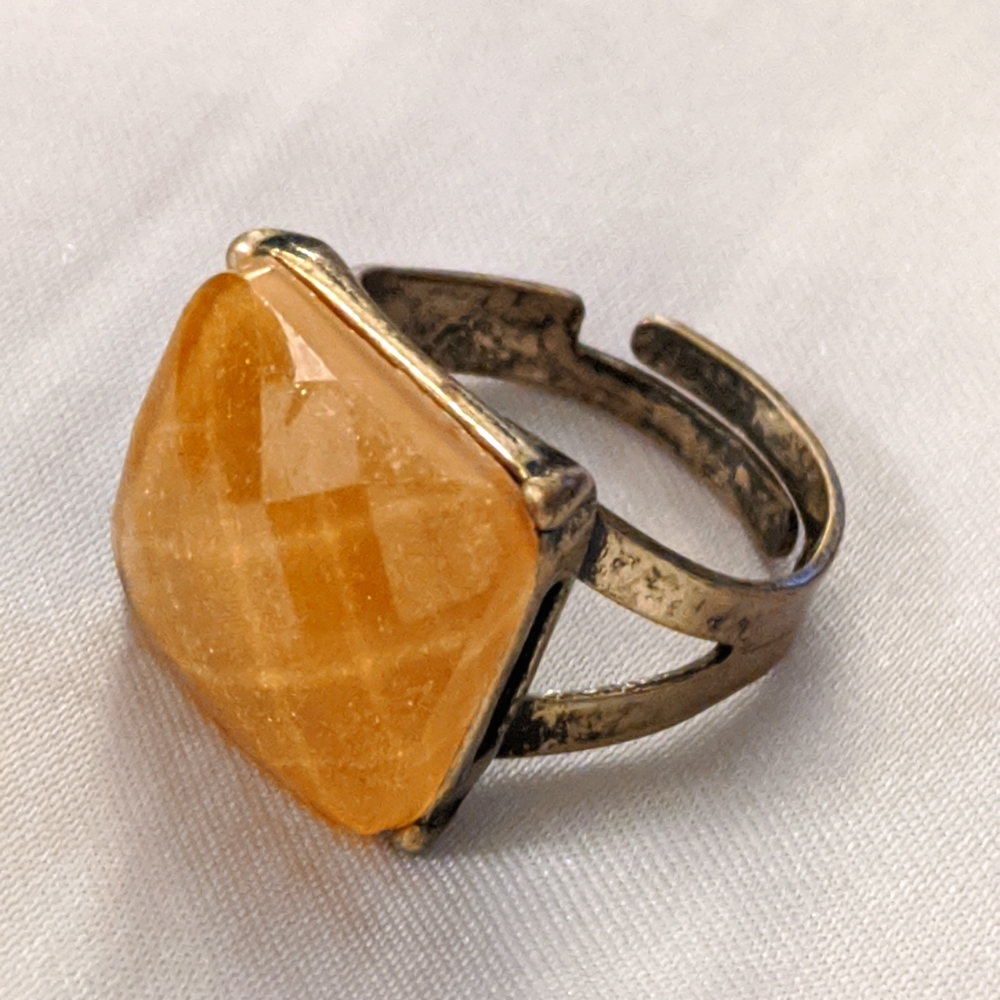 Vintage Statement Ring (Adjustable) - image 1
